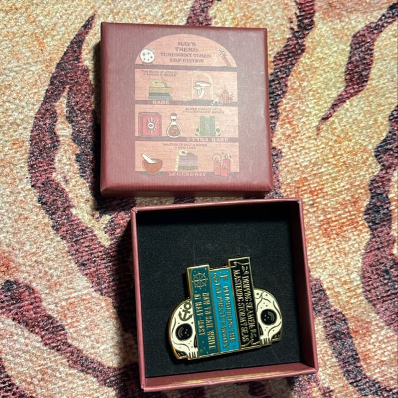 Darkly Bookish Box Limited “ Extra Rare “ Pin