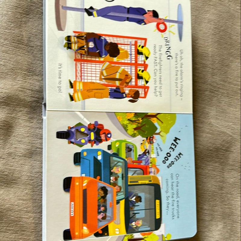 Usborne Peek Inside How a Fire Truck works