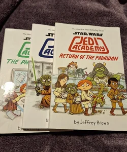 3 Book Star Wars Jedi Academy 