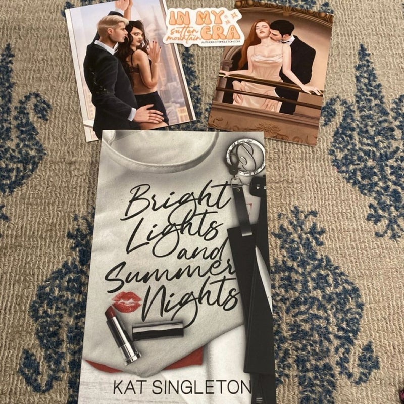Signed - Kat Singleton Bright Lights & Summer Nights, Signing Exclusive