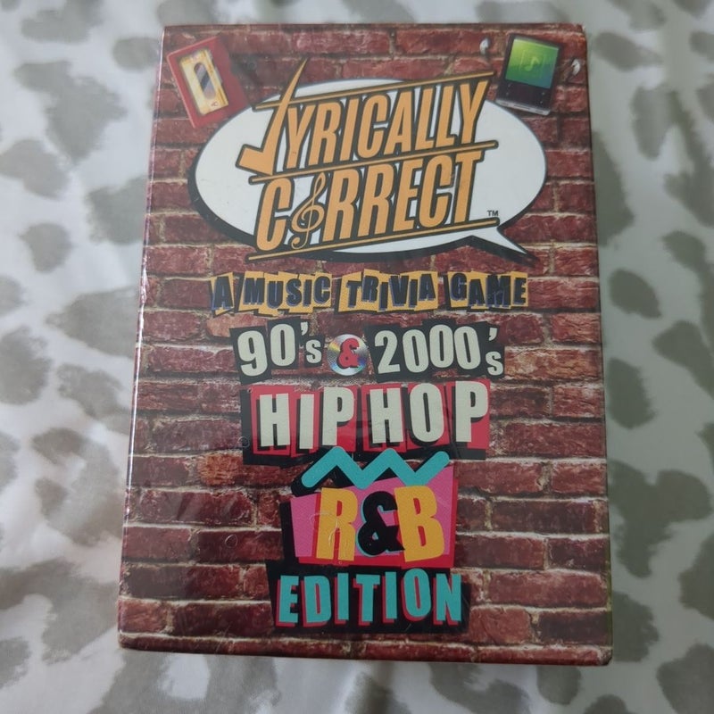 Lyrically Correct Trivia Game 