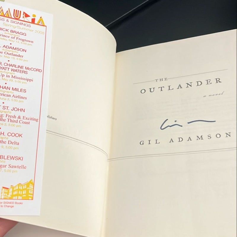 SIGNED First Print - The Outlander