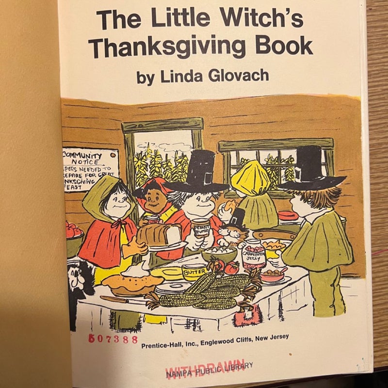 The Little Witch’s Thanksgiving Book