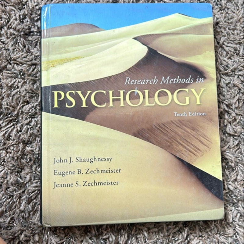 Research Methods in Psychology