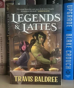 Unboxing Legends and Lattes by Travis Baldree - Broken Binding Exclusive  Book - Cozy Fantasy 