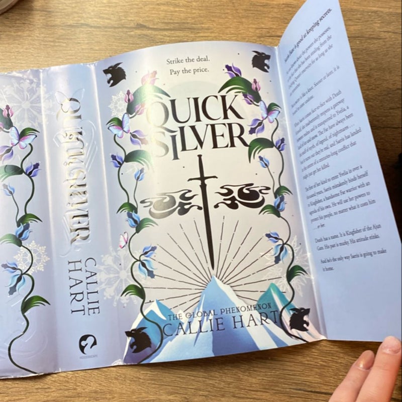 Quicksilver - Signed Waterstones Exclusive edition. (Please read description) 