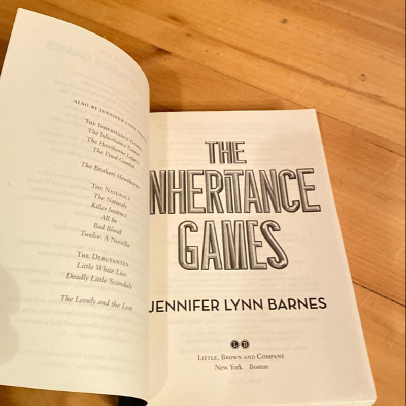 The Inheritance Games 