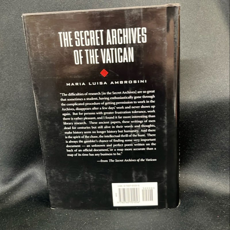 The Secret Archives of the Vatican