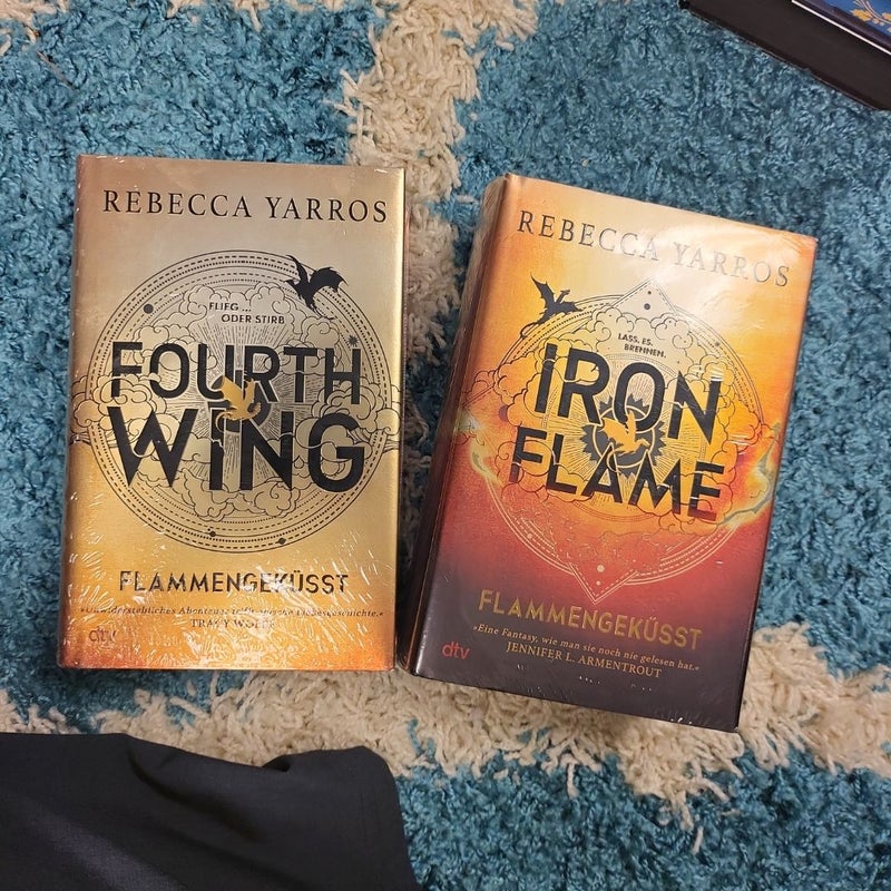 Fourth Wing Iron Flame German editions