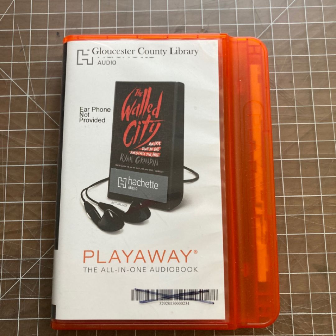 PLAYAWAY AUDIOBOOK The Walled City