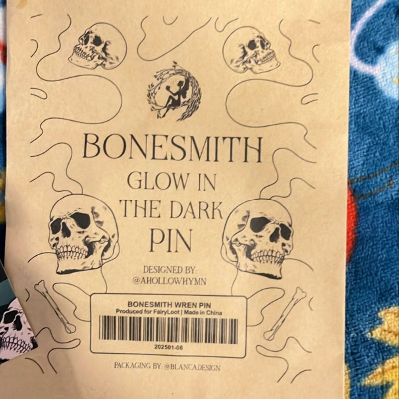 Fairy Loot Bonesmith Enamel Pin - January 2025