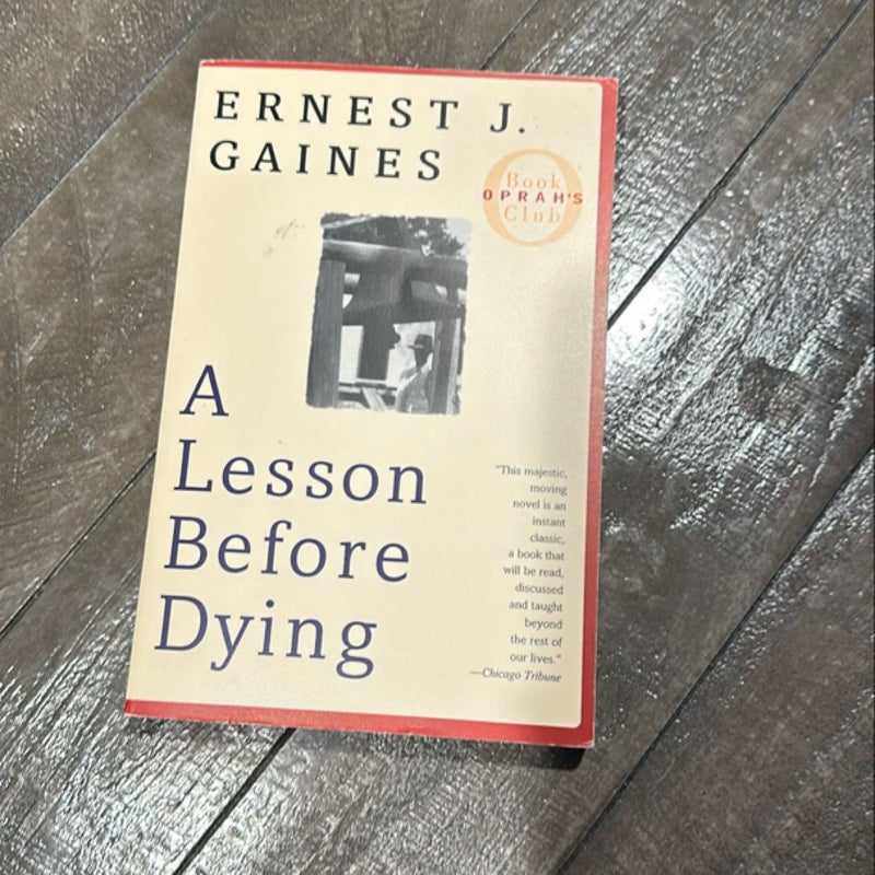 A Lesson Before Dying