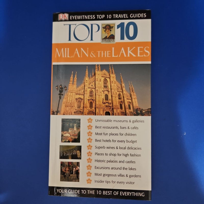 DK Eyewitness Top 10 Travel Guides Top 10 MILAN & THE LAKES
