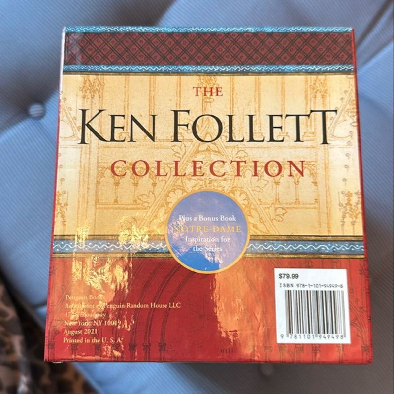 The Ken Follett Collection: Pillars of the Earth, World Without End, A Column of Fire 