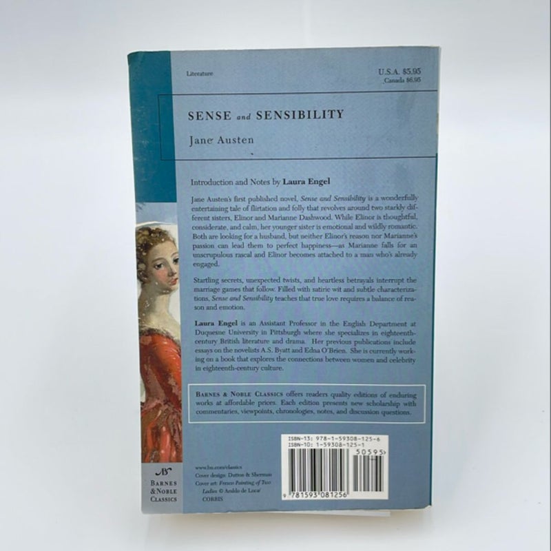 Sense and Sensibility