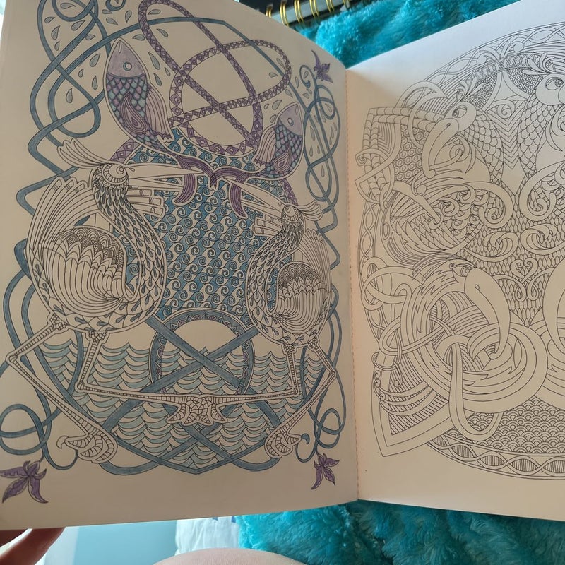 Calming Celtic Colouring