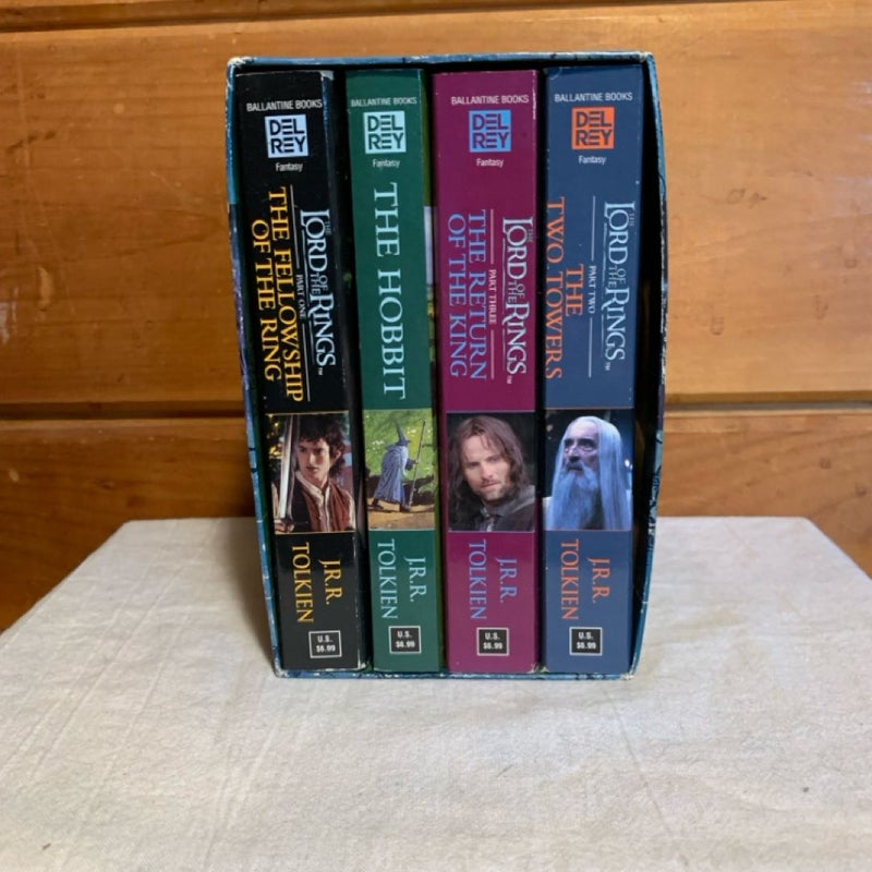 Lord of the Rings Trilogy and The Hobbit Boxed Set