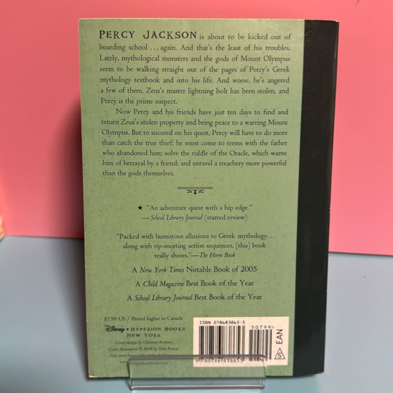 Percy Jackson and the Olympians Books 1-4. 1st / First Edition
