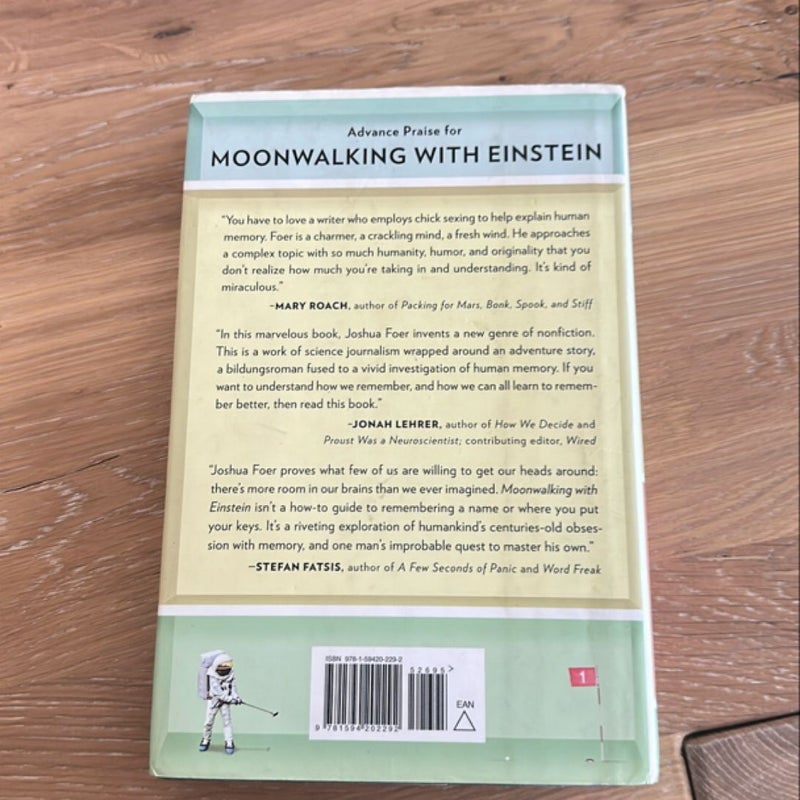 Moonwalking with Einstein