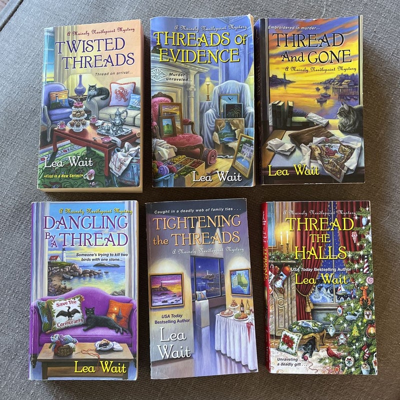 Twisted Threads A Mainely Needlepoint Mystery Lot