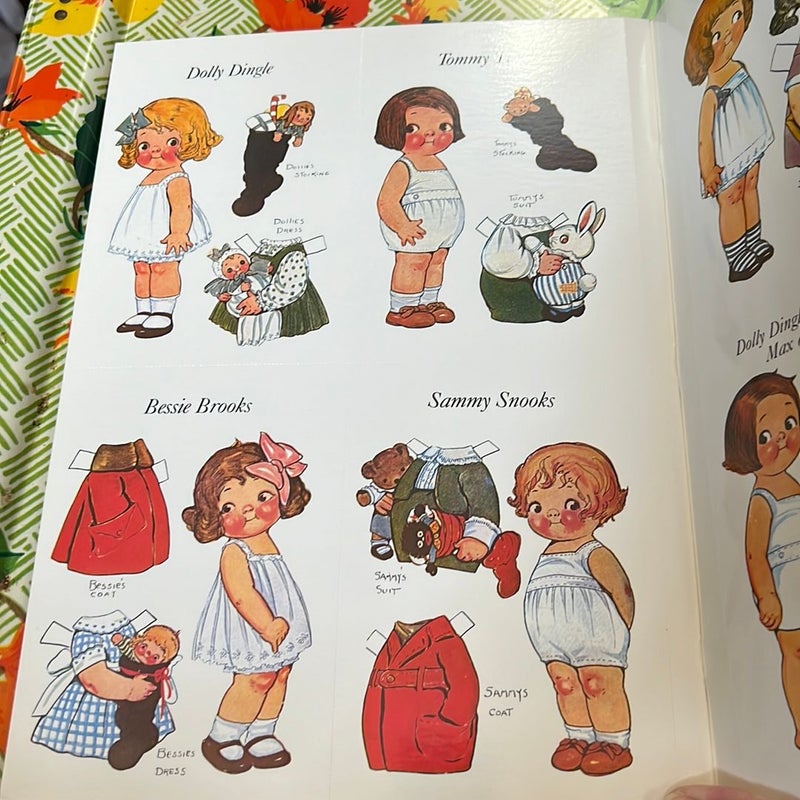 Dolly Dingle Paper Doll Postcards in Full Colour