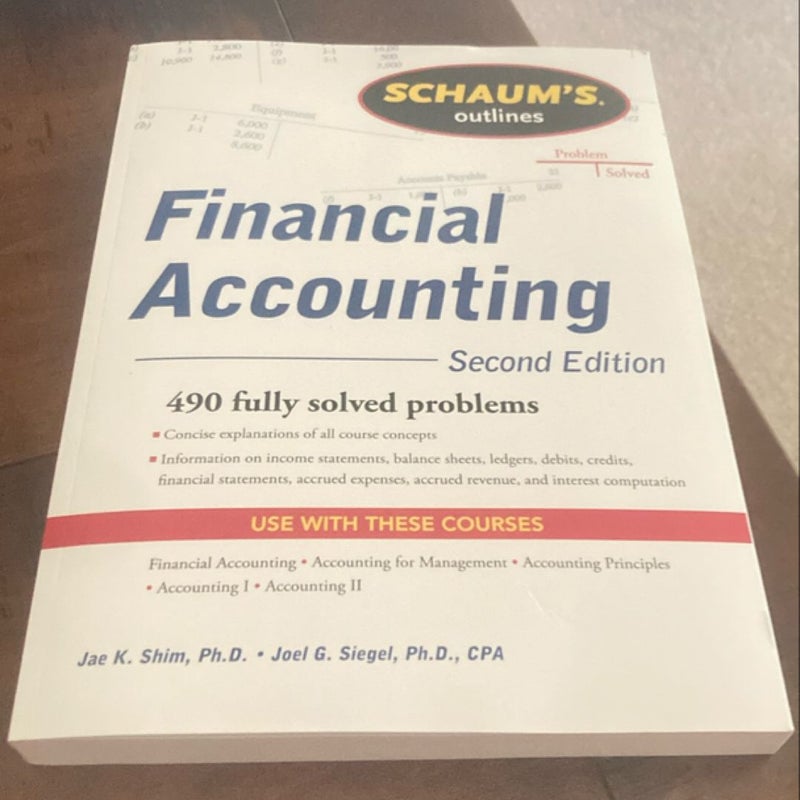 Schaum's Outline of Financial Accounting, 2nd Edition