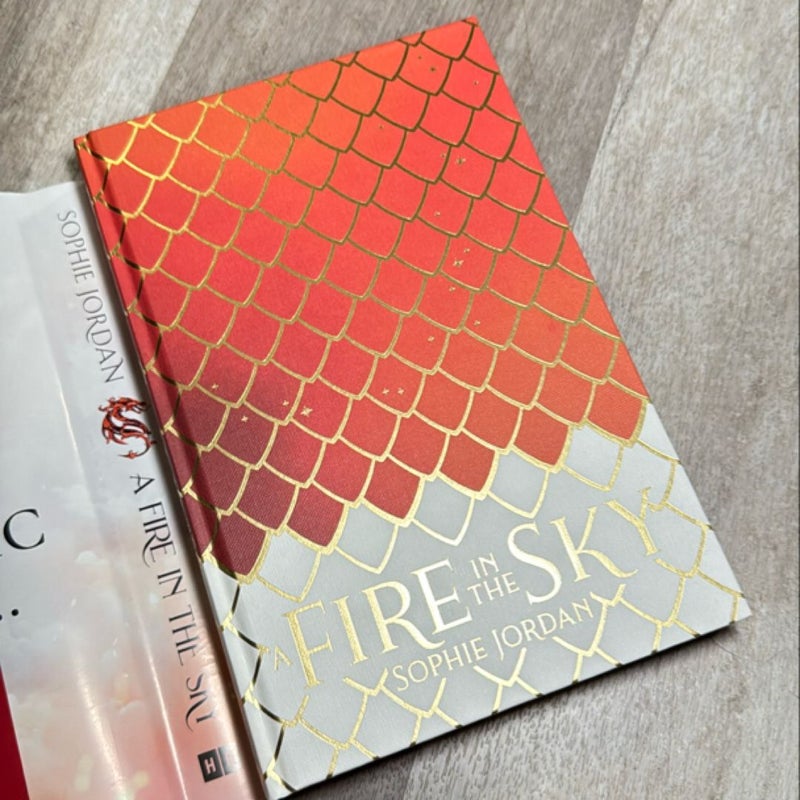 A Fire in the Sky(Fairyloot SIGNED) 