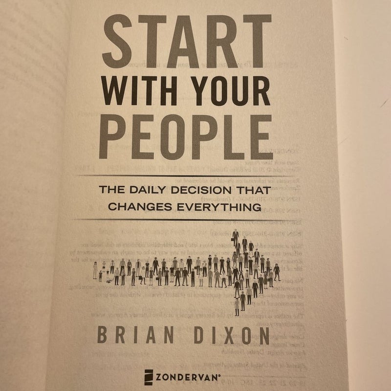 Start with Your People