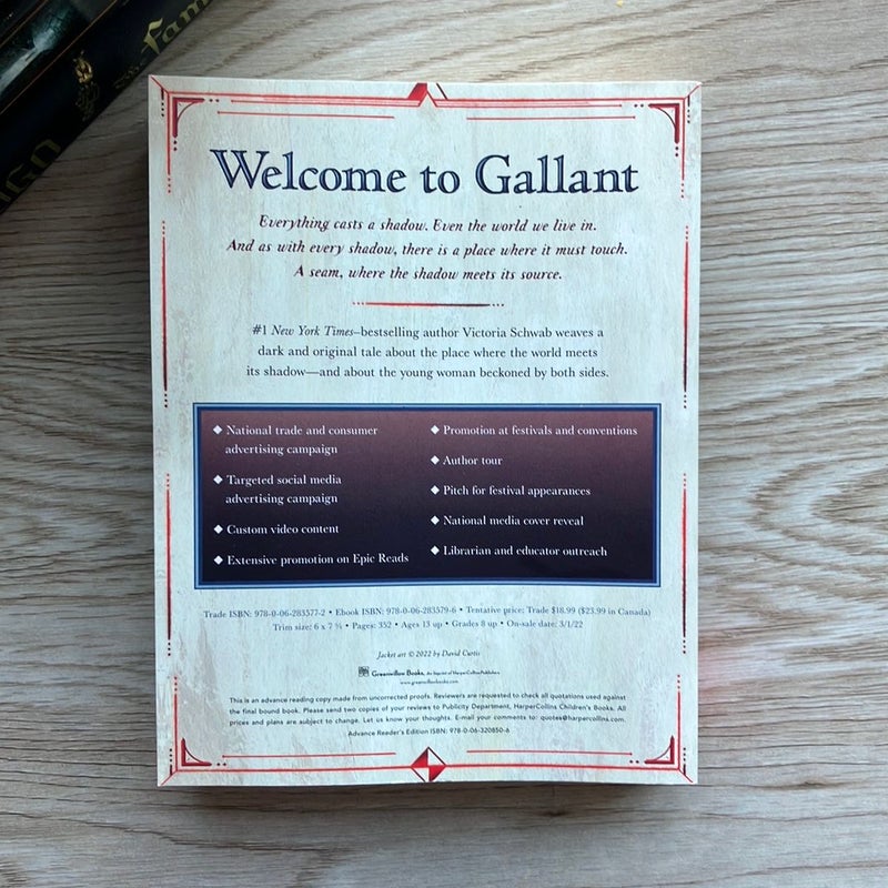 Gallant ARC (IndieNEXT List Sticker)
