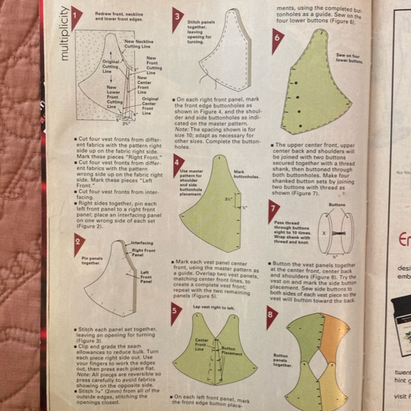 Sew News Magazine (November 1997)
