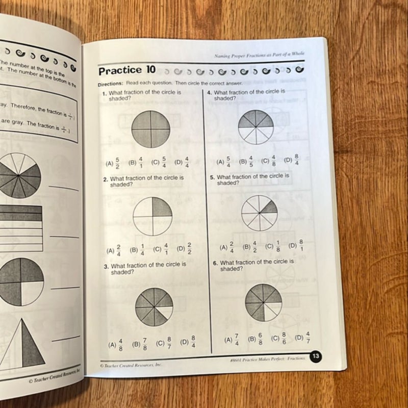 Fractions, Grades 3