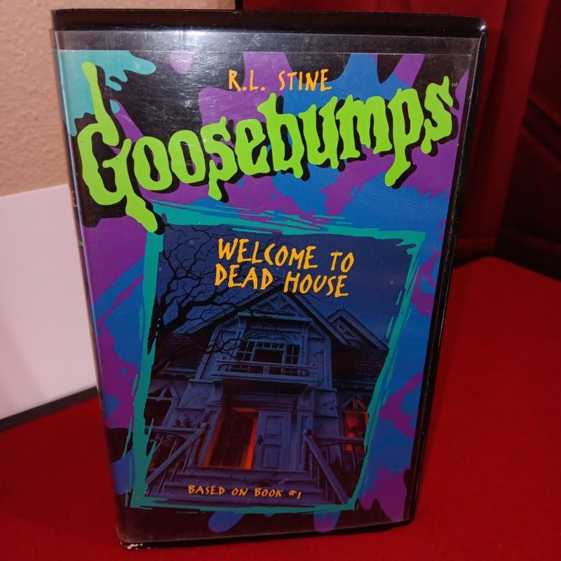 Goosebumps Welcome to Dead House VHS