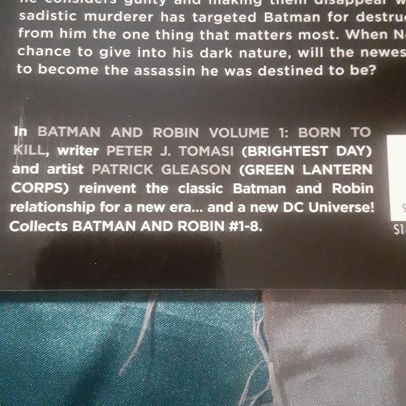 Batman and Robin Vol. 1: Born to Kill tpb (DC Comics the New 52)