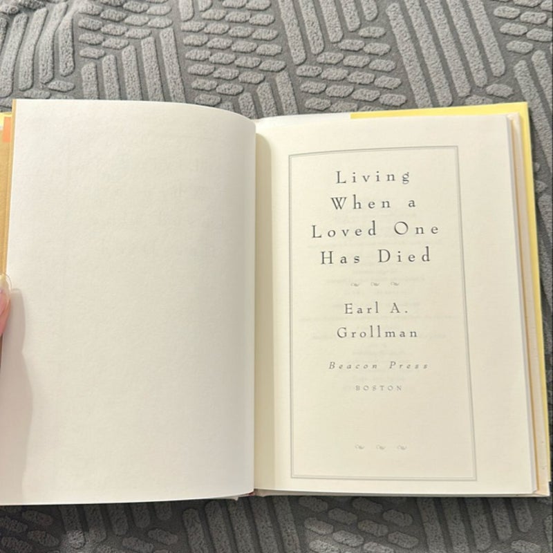 Living When a Loved One Has Died