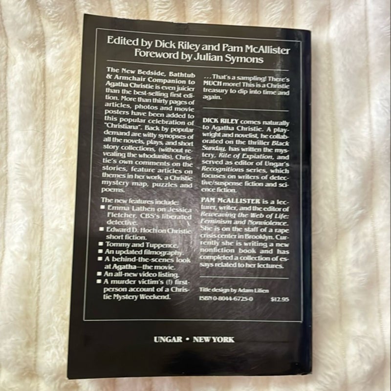 The New Bedside, Bathtub and Armchair Companion to Agatha Christie