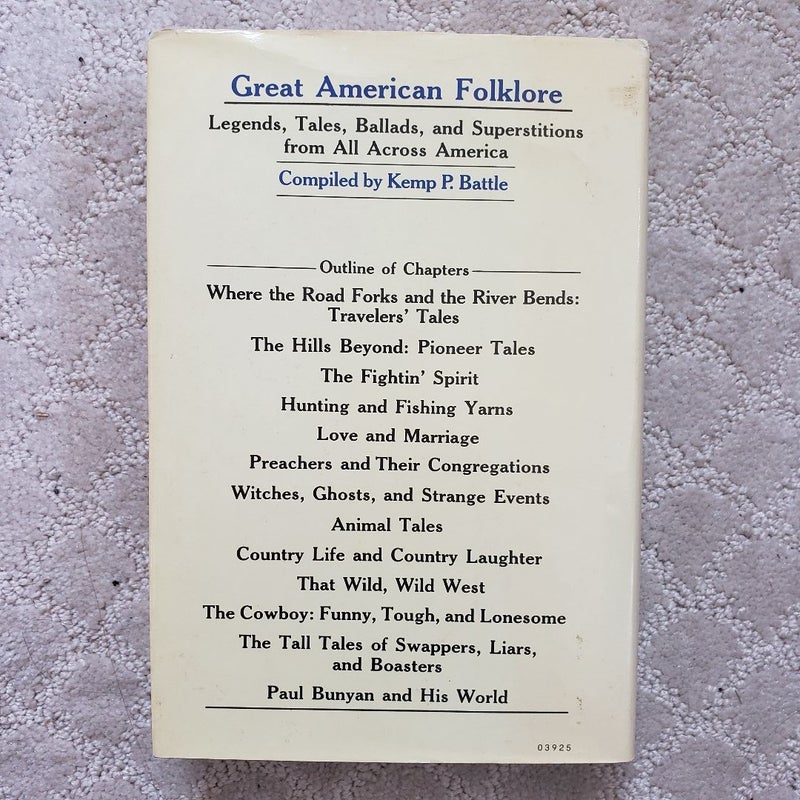 Great American Folklore : Legends, Tales, Ballads and Superstitions from All Across America (1986)