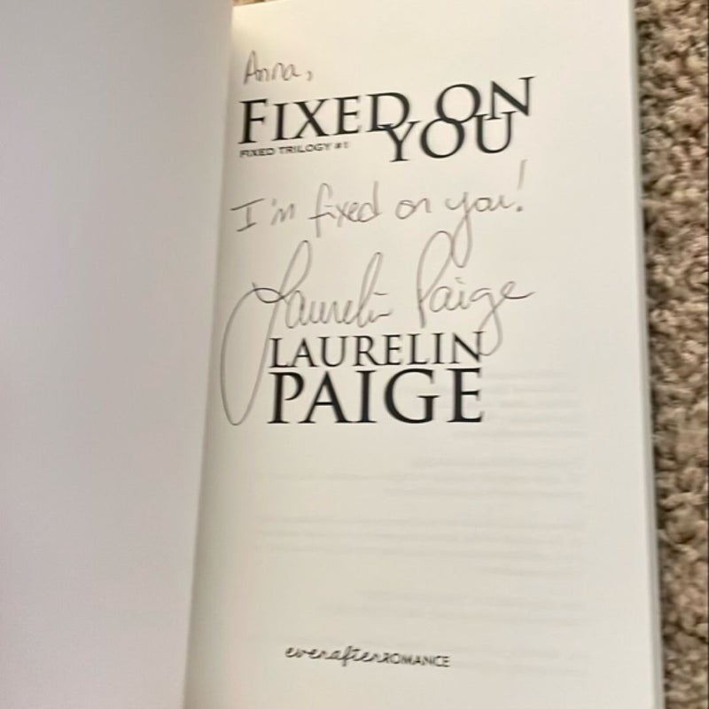 Fixed on You (Collector's Edition) (signed by the author)