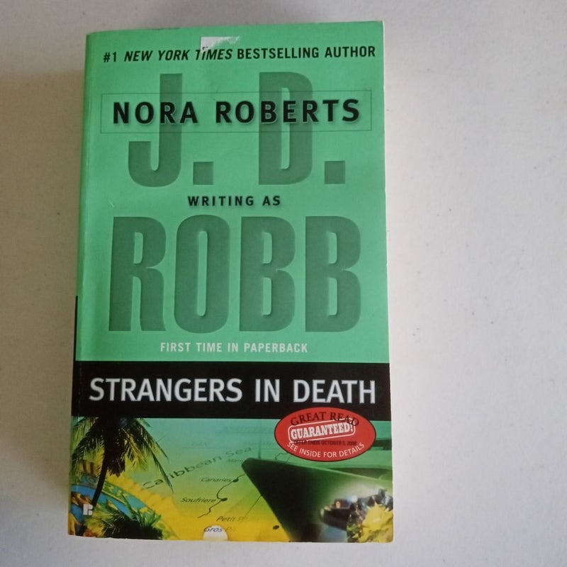 J. D. Robb lot of 3 paperbacks: Salvation, Strangers, Big Jack