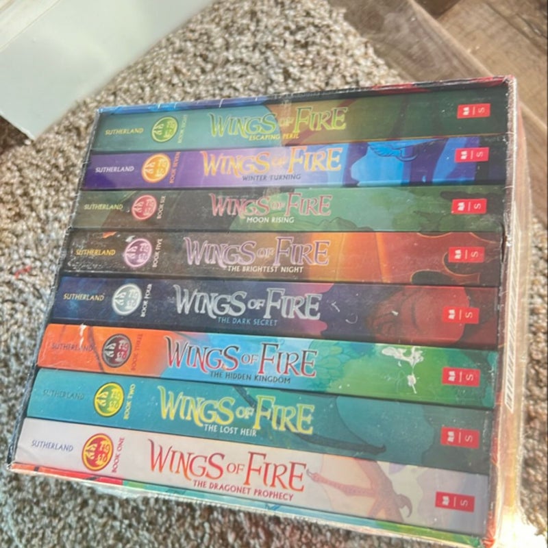 Wings of Fire Boxset 1-8