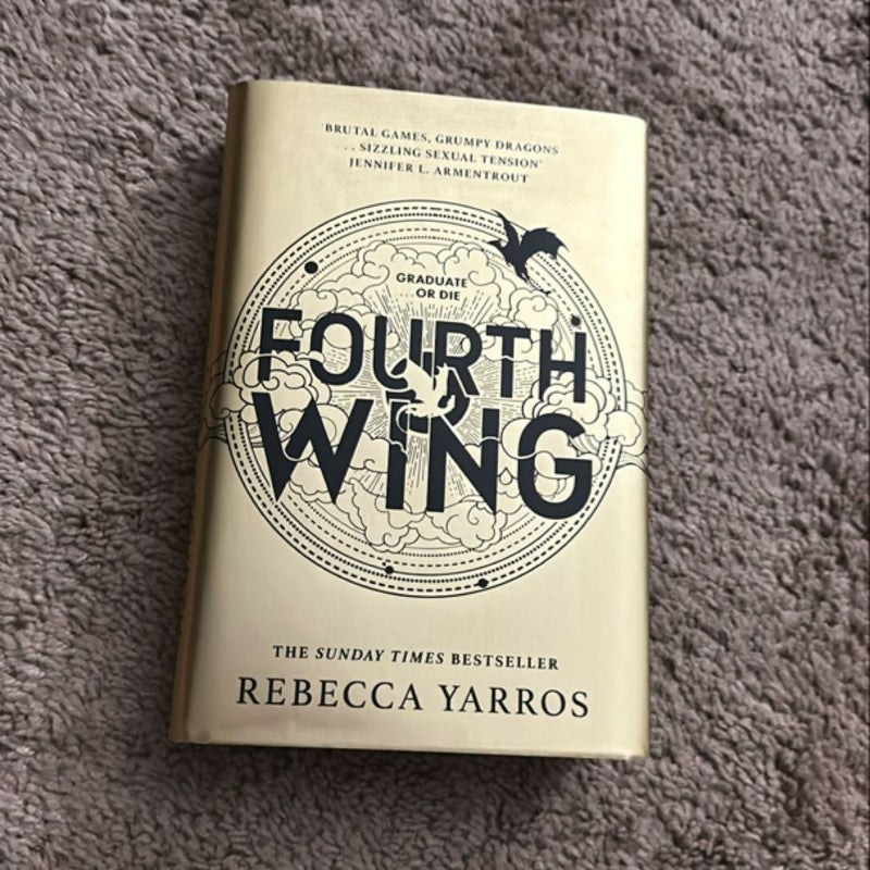 Waterstones exclusive Fourth Wing