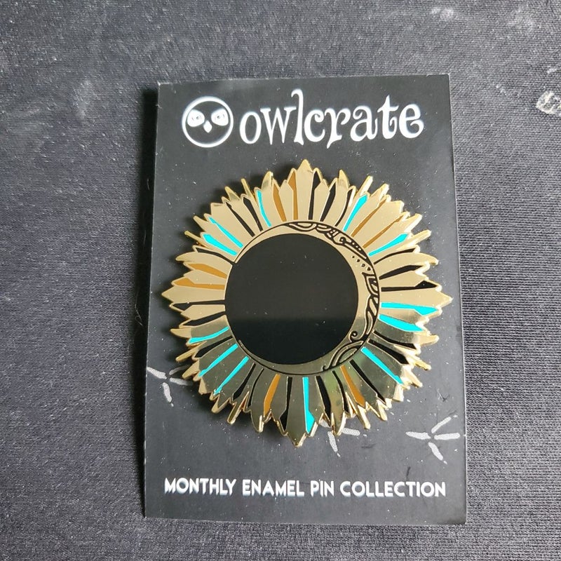 Owlcrate Enamel Pin