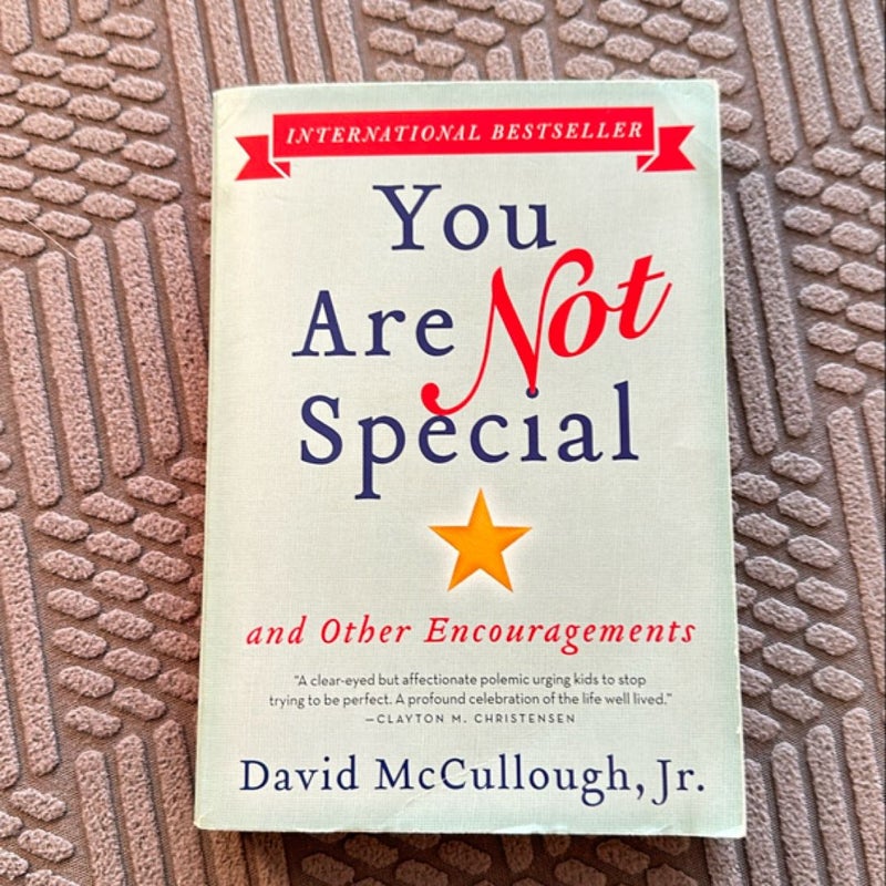 You Are Not Special