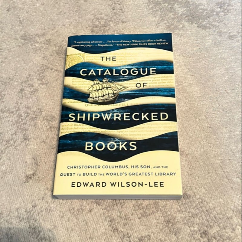 The Catalogue of Shipwrecked Books