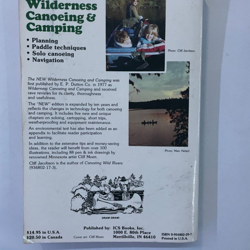 The New Wilderness Canoeing and Camping