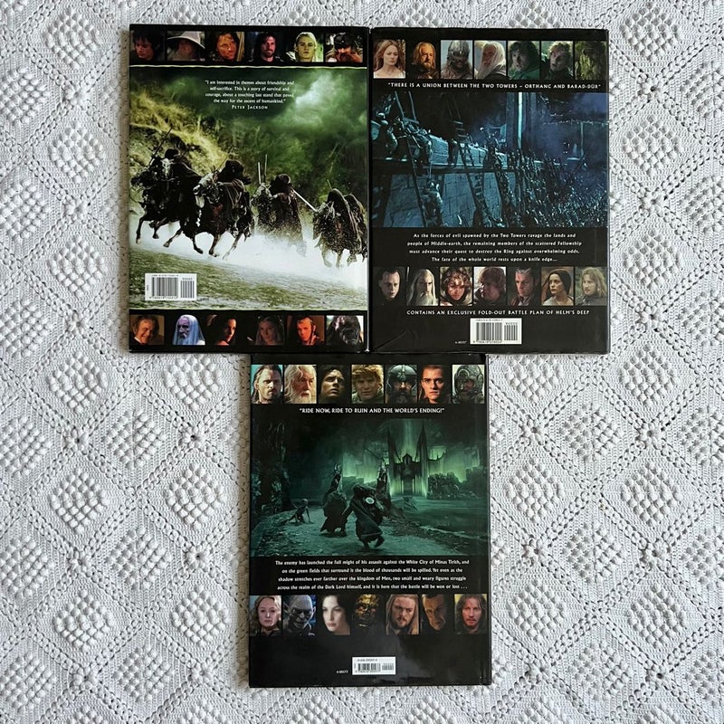 The Lord of the Rings Ultimate Visual Companion 3 Book Set