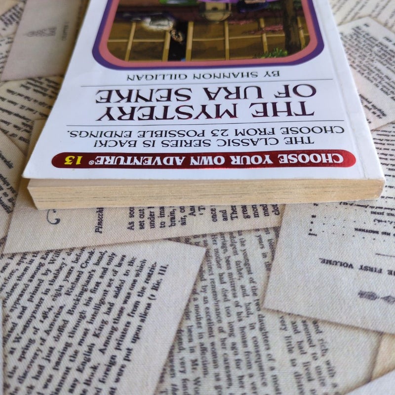 Choose Your Own Adventure #13: The Mystery of Ura Senke
