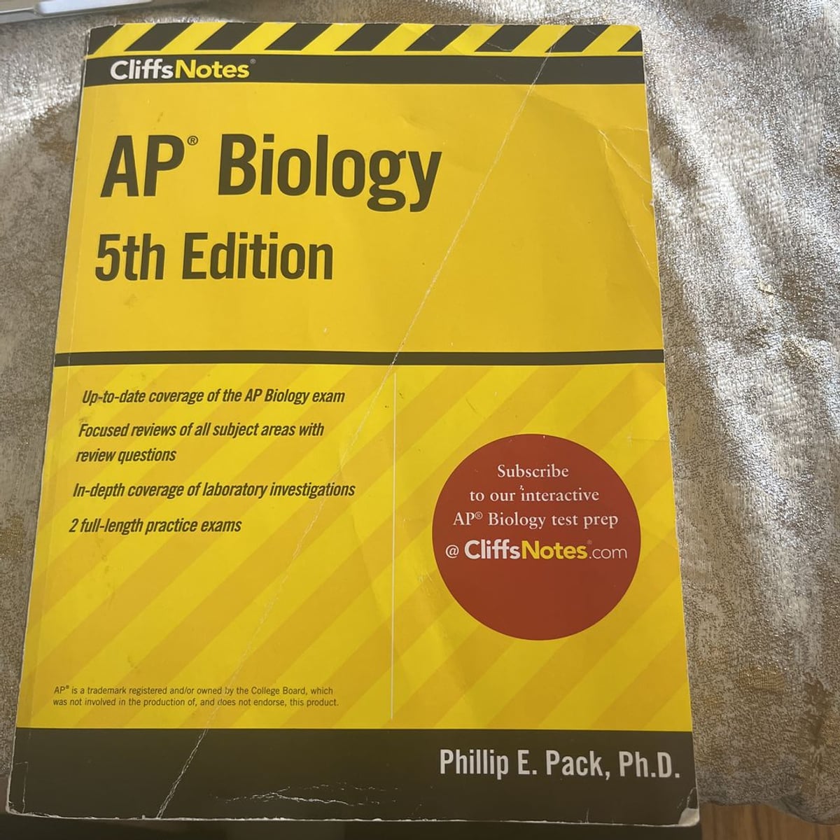 CliffsNotes AP Biology by Phillip E. Pack