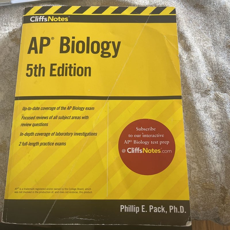 CliffsNotes AP Biology by Phillip E. Pack