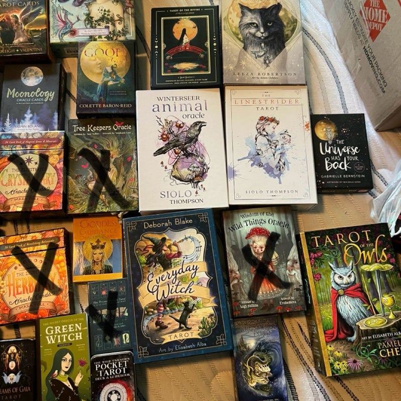 Tarot decks for sale! **Read Description!**