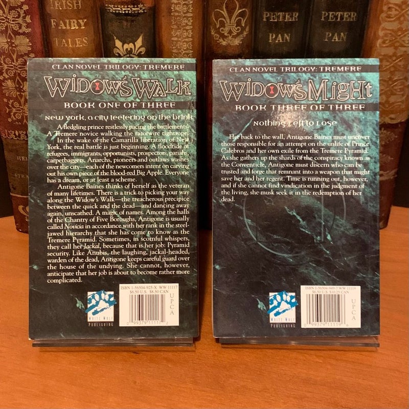 World of Darkness: Widow’s Walk, Widow’s Might, Clan Tremere Trilogy, First Edition First Printing
